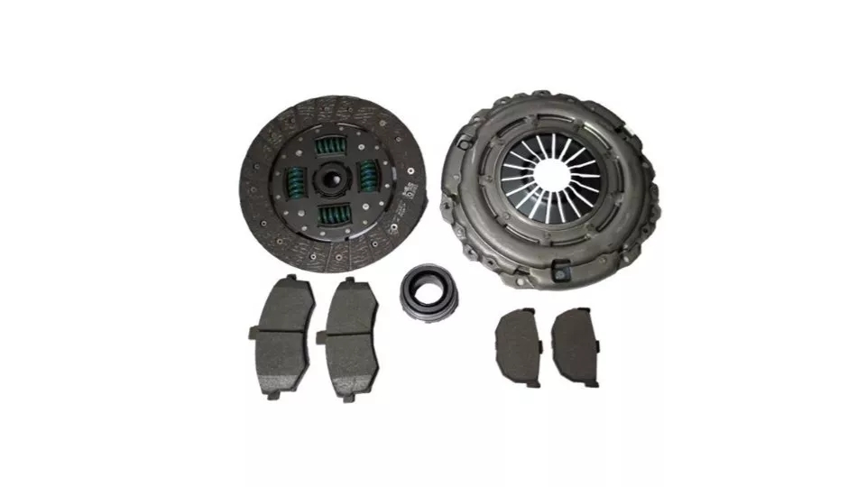 What is the function of the clutch bearing?